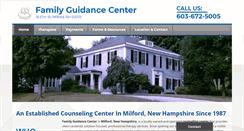 Desktop Screenshot of familyguidancecenternh.com